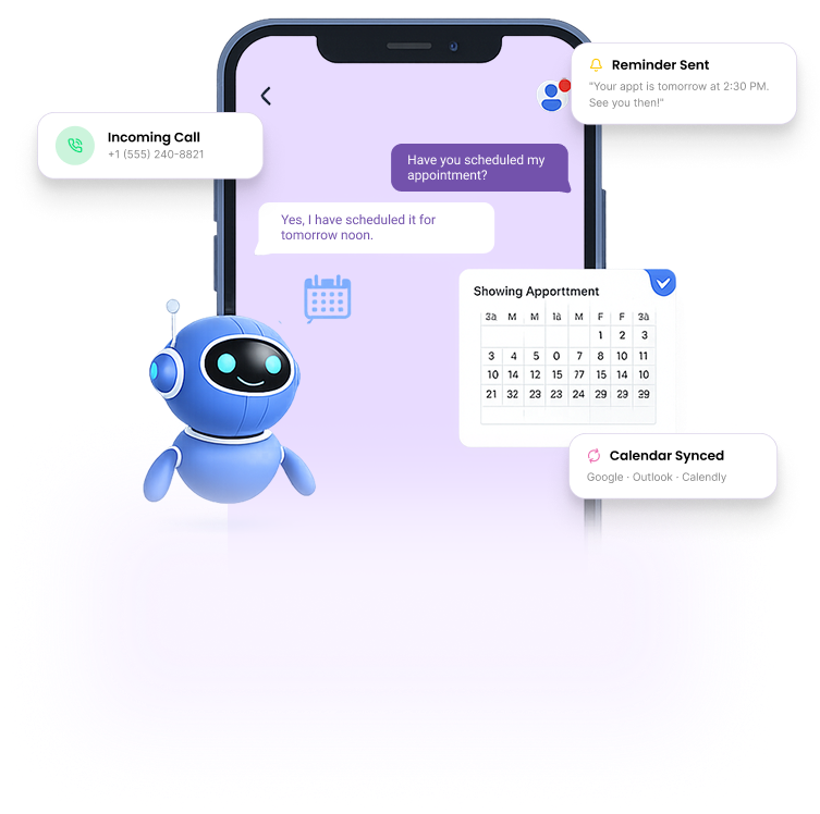 AI Appointment Booking Hero Light