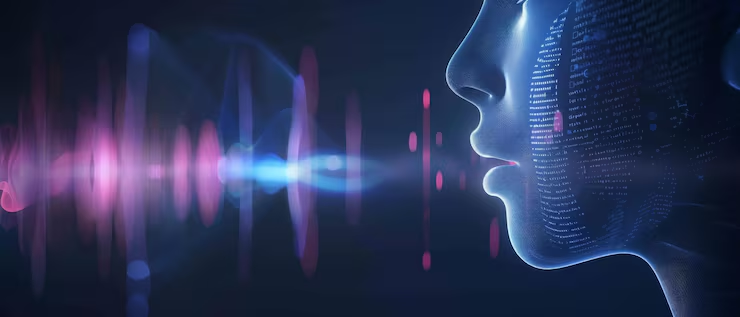 AI Voice Assistant Background